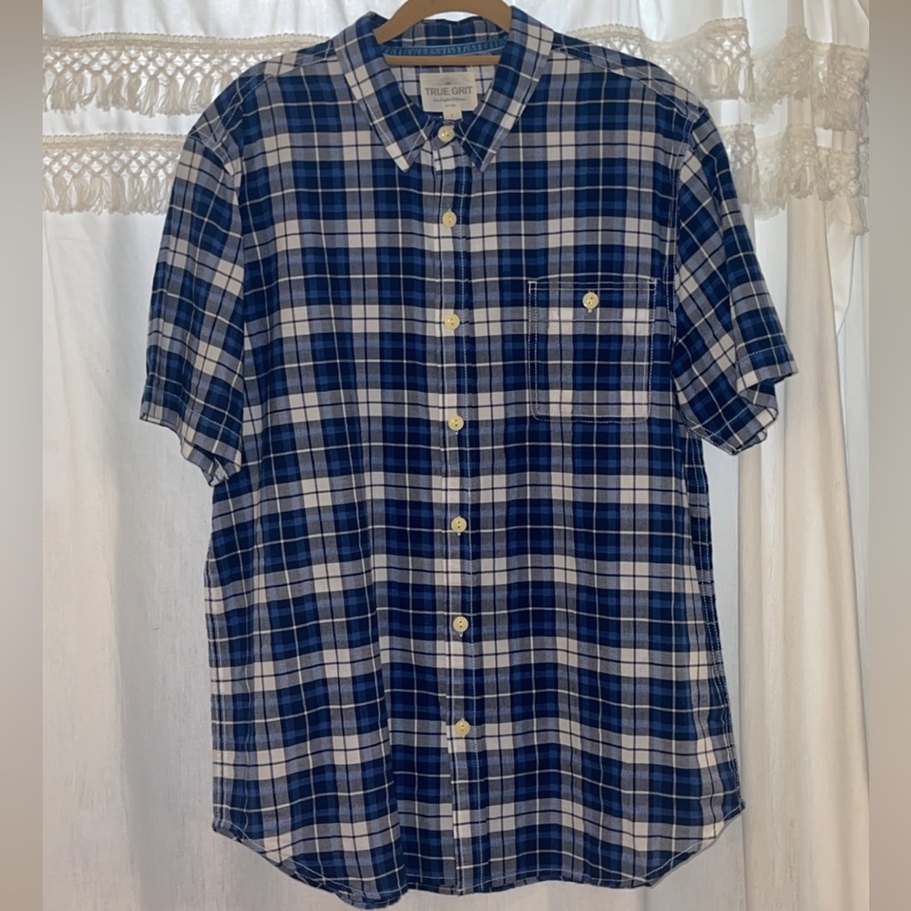 True Grit Plaid Button Down